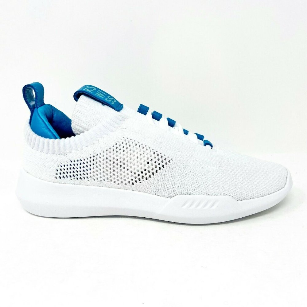 K-Swiss Gen K Icon Knit White Blue Moon Womens Casual Sneakers 95578 192